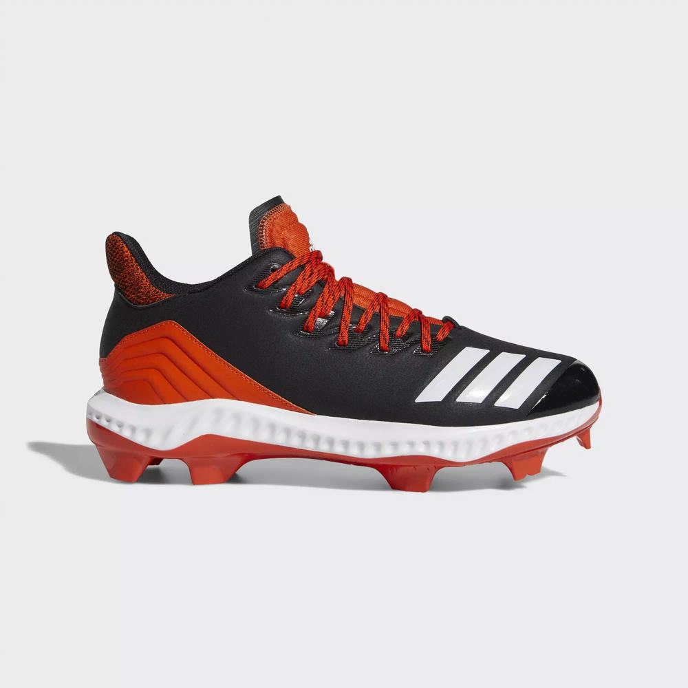 Adidas Icon Bounce TPU Spikes De Beisbol Negros Para Hombre (MX-57490)